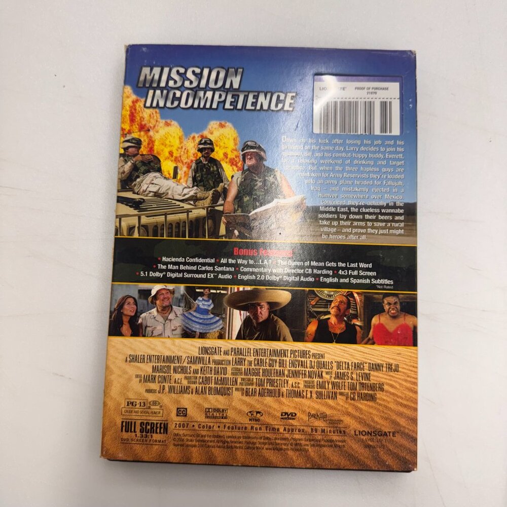 Delta Farce [DVD] Disc Tested, Working - Picture 2 of 4